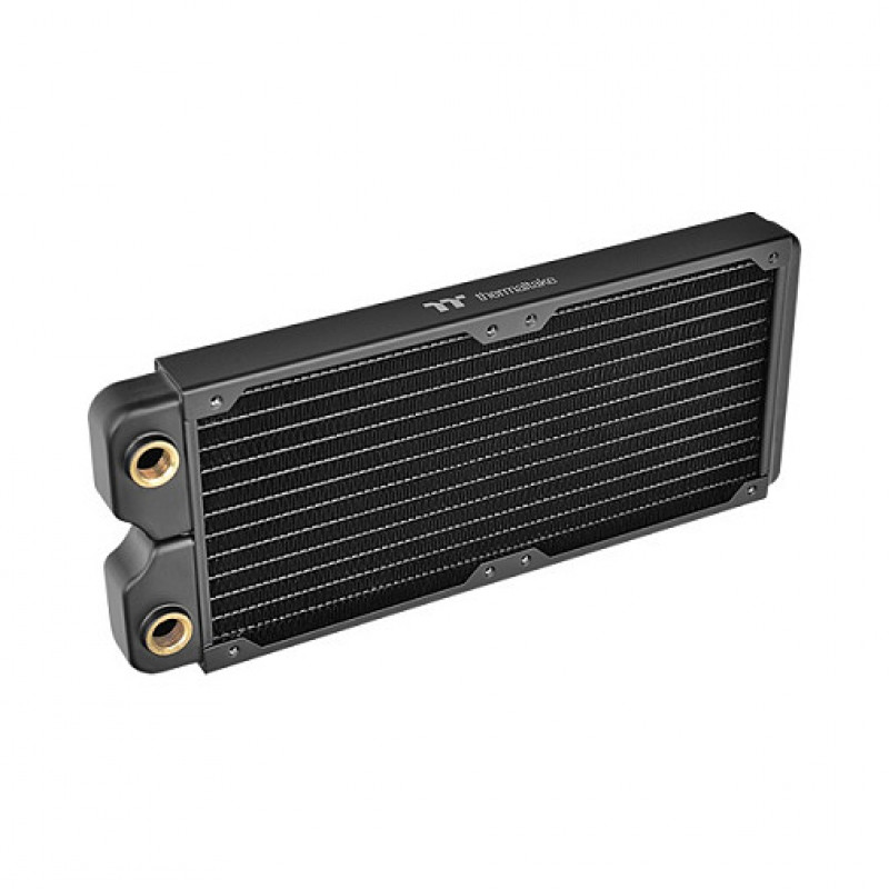 Thermaltake Pacific TOUGH C240 CL-W305-CU12BL-A κιτ υγρόψυξης, διαφανές ψυκτικό υγρό, 12 cm, μαύρο