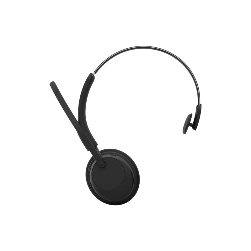 Jabra Evolve3 45 Mono UC ακουστικά με μικρόφωνο με LINK 390c και βάση φόρτισης, μαύρα