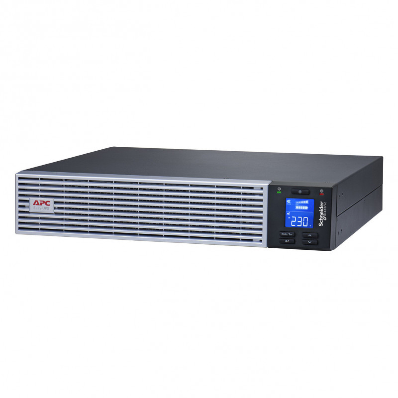 APC Easy UPS On-Line SRVL1KRIRK UPS, 1000 VA / 900 W, Li-Ion, rack 2U, με κιτ ραγών