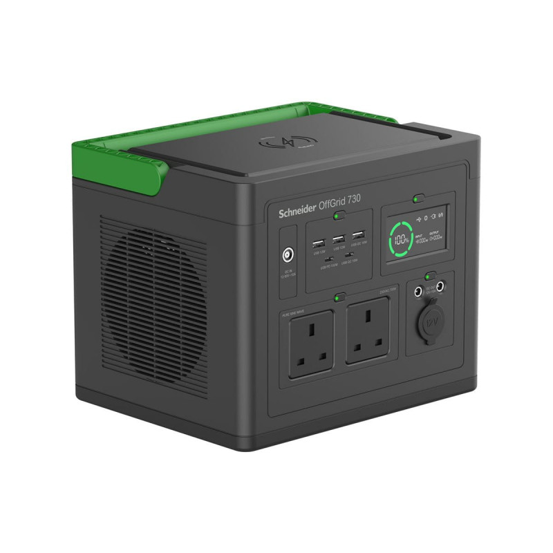 APC Schneider OffGrid 730 PPS730-UK φορητός σταθμός ενέργειας, 738 Wh, πρίζες UK