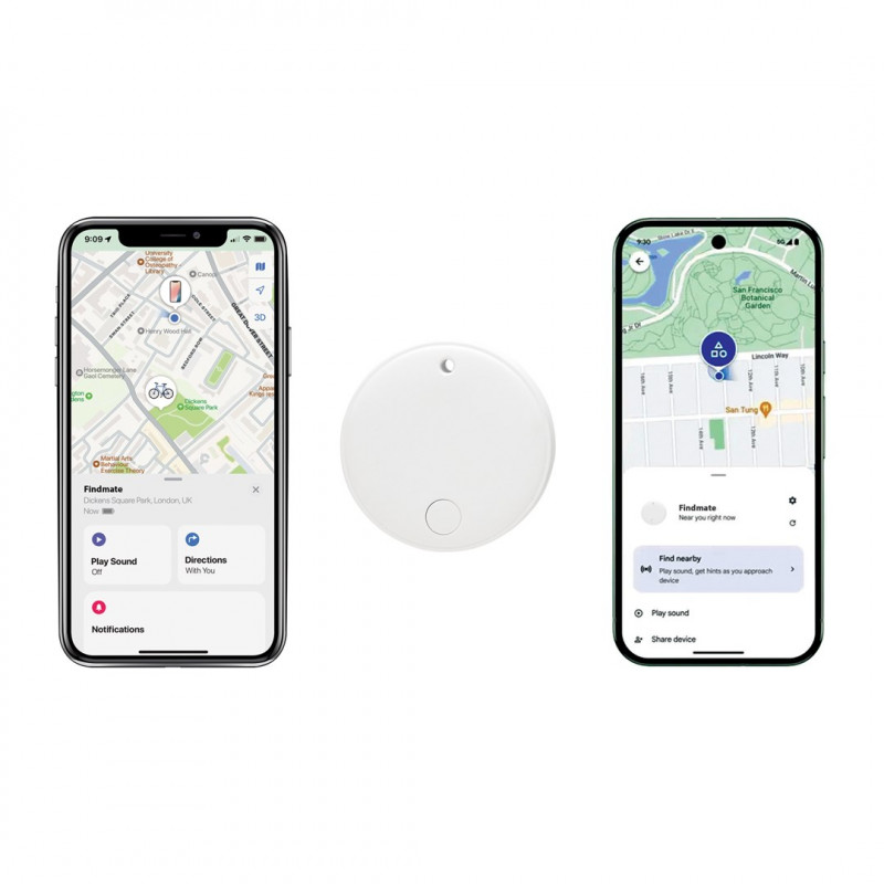 XD Design FindMate Dual RCS ιχνηλάτης P301.6203, Apple Find My και Android Find Hub, IPX5