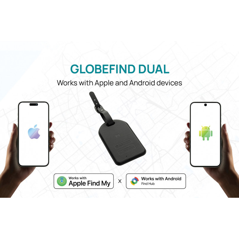 XD Design Connects Globefind Dual RCS ιχνηλάτης αποσκευών, Apple και Android Find, P301.5701