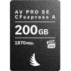 Angelbird AV Pro CFexpress A v4 SE MK3, κάρτα μνήμης 200 GB