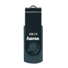 Hama Rotate μονάδα USB flash, 256 GB, USB 3.0, μπλε πετρόλ