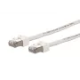Metz Connect Ultraflex500 VoIP καλώδιο σύνδεσης S/FTP Cat.6, λευκό, 0,5 m