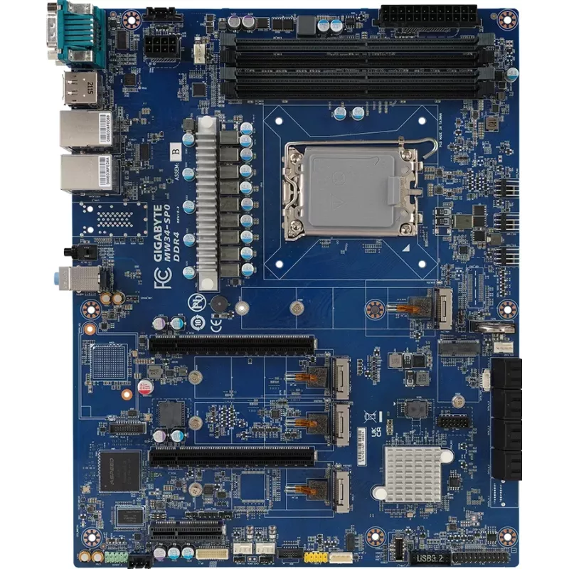 Gigabyte MW34-SP0 Rev. 1.0 μητρική κάρτα, ATX, υποδοχή 1700, DDR4