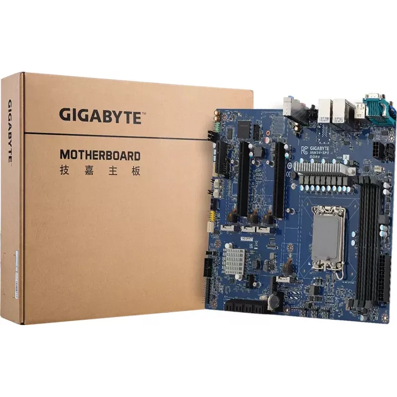 Gigabyte MW34-SP0 Rev. 1.0 μητρική κάρτα, ATX, υποδοχή 1700, DDR4