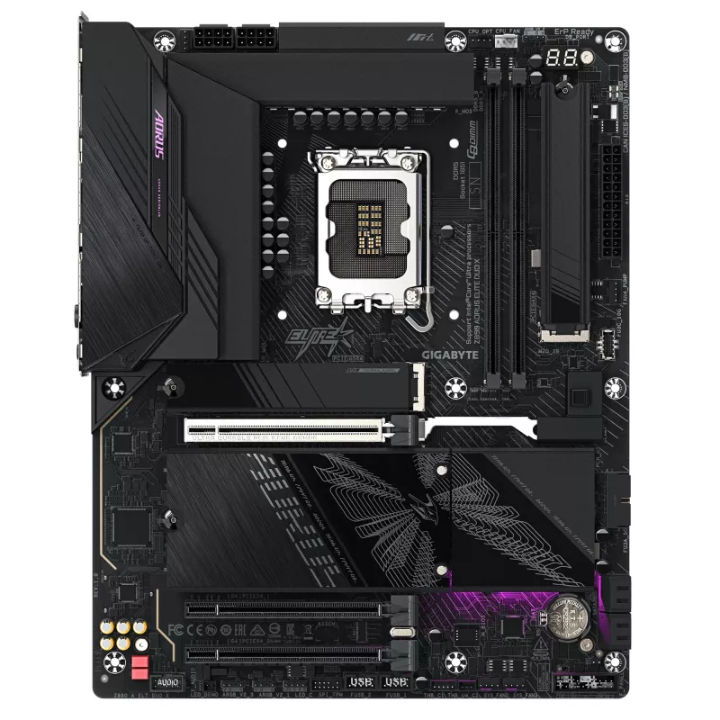 Gigabyte Z890 AORUS Elite Duo X μητρική κάρτα, ATX, υποδοχή LGA1851, DDR5