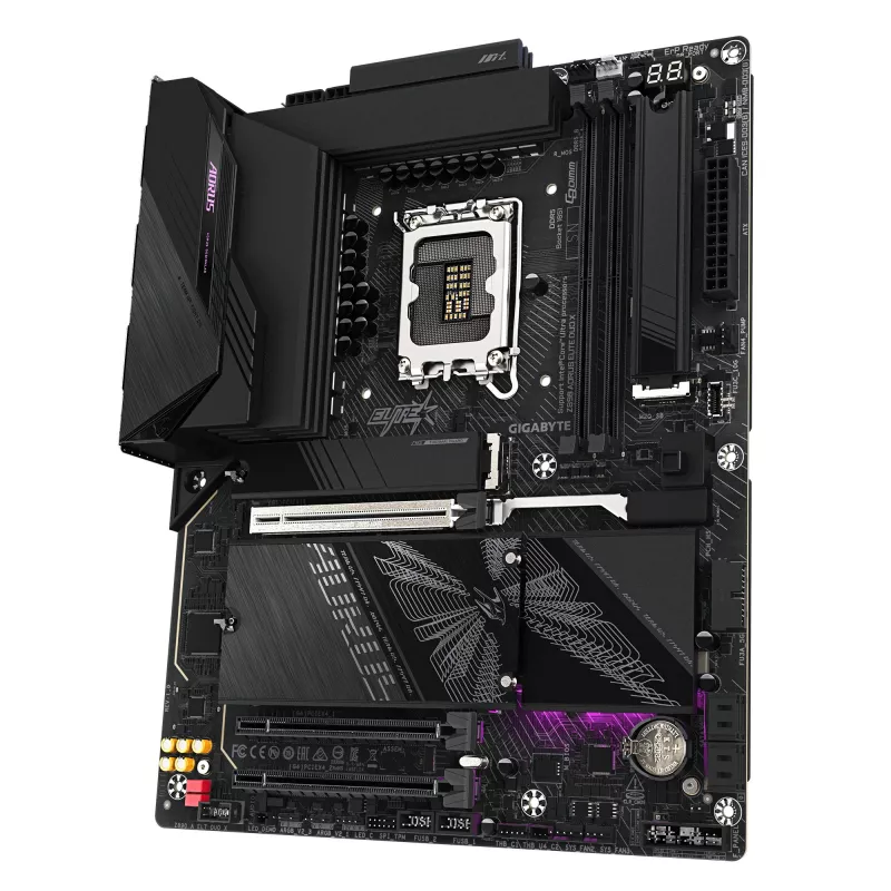 Gigabyte Z890 AORUS Elite Duo X μητρική κάρτα, ATX, υποδοχή LGA1851, DDR5