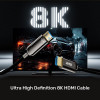 Unitek C11085GY01-50M οπτικό καλώδιο HDMI, 50 m, 8K @ 60 Hz