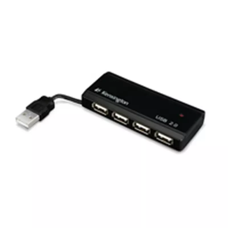 Kensington PocketHUB Mini διανομέας USB 2.0, 4 θύρες (33399EU)