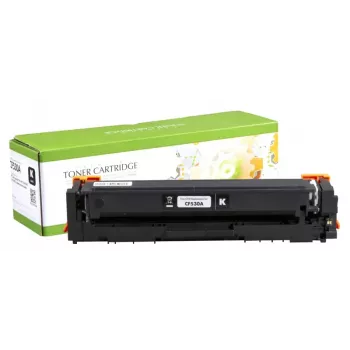 Static Control κασέτα γραφίτη για HP 205A CF530A, μαύρη, 1100 σελίδες, νέο τσιπ, συμβατή