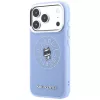 Karl Lagerfeld Point & Choupette Sketch MagSafe θήκη για iPhone 18 Pro Max / 17 Pro Max, μπλε