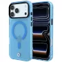BMW Sign Frosted IML & Metal Logo MagSafe θήκη για iPhone 18 Pro / 17 Pro, μπλε