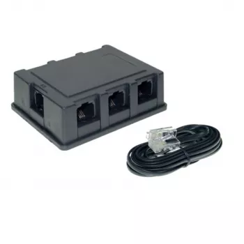 S/CONN maximum connectivity διανομέας ISDN 6 θέσεων, σετ με καλώδιο σύνδεσης 3,0 m, 71400-6SET