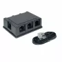 S/CONN maximum connectivity διανομέας ISDN 6 θέσεων, σετ με καλώδιο σύνδεσης 3,0 m, 71400-6SET