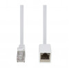 LogiLink CQX061S προέκταση καλωδίου σύνδεσης Cat.6A Premium, 3 m, λευκή