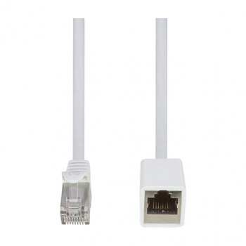 LogiLink CQX061S προέκταση καλωδίου σύνδεσης Cat.6A Premium, 3 m, λευκή