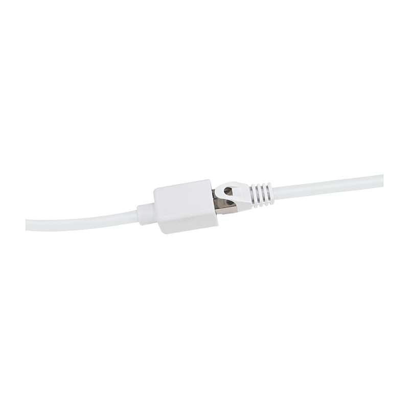LogiLink CQX061S προέκταση καλωδίου σύνδεσης Cat.6A Premium, 3 m, λευκή