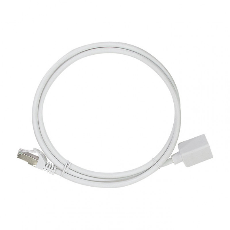 LogiLink CQX061S προέκταση καλωδίου σύνδεσης Cat.6A Premium, 3 m, λευκή