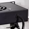 LogiLink FAU102B μονάδα ανεμιστήρων 19″, 2 ανεμιστήρες, με διακόπτη, 1U, μαύρη