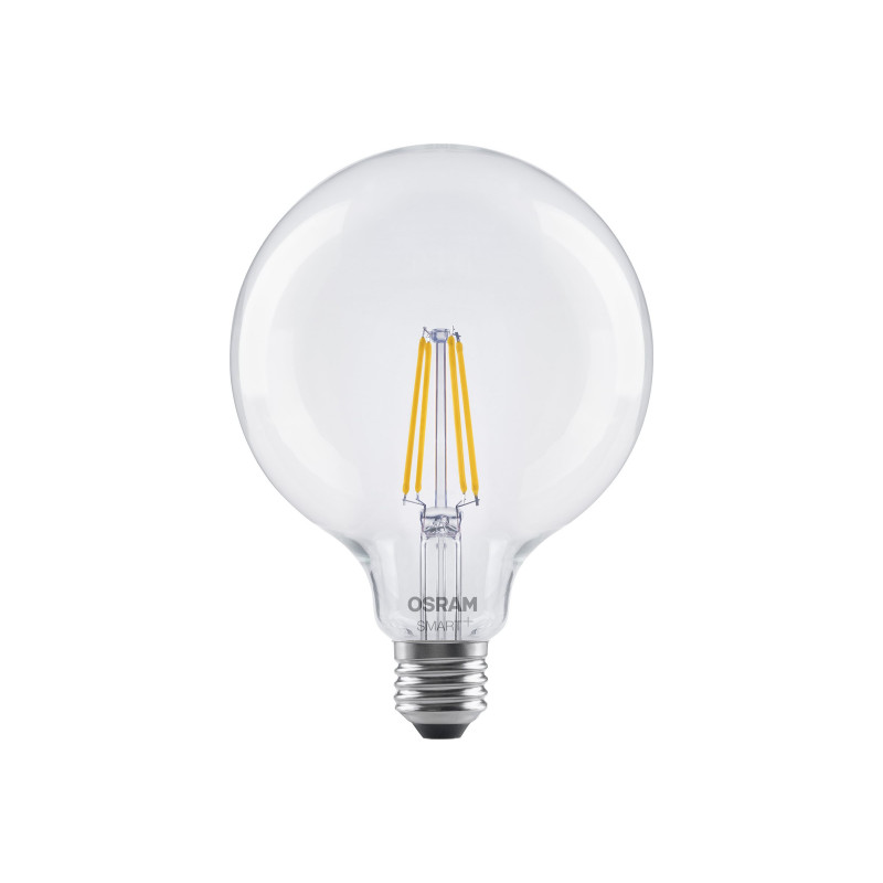 Osram SMART+ MATTER Filament Dimmable Classic Globe 827 έξυπνη λάμπα νήματος, E27, 6 W, ζεστό λευκό, Wi-Fi