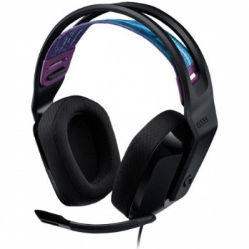 Logitech G335 ενσύρματα ακουστικά gaming, βύσμα 3,5 mm, μαύρα