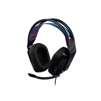 Logitech G335 ενσύρματα ακουστικά gaming, βύσμα 3,5 mm, μαύρα