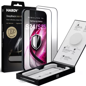 3mk DeepBlack Anti-Reflective Glass προστατευτικό οθόνης για Samsung Galaxy S24/S25