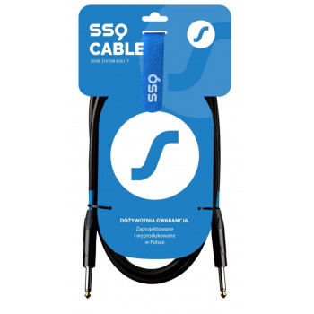 SSQ JMPJMP6 SS-1450 καλώδιο jack mono – jack mono, 6 m, μαύρο