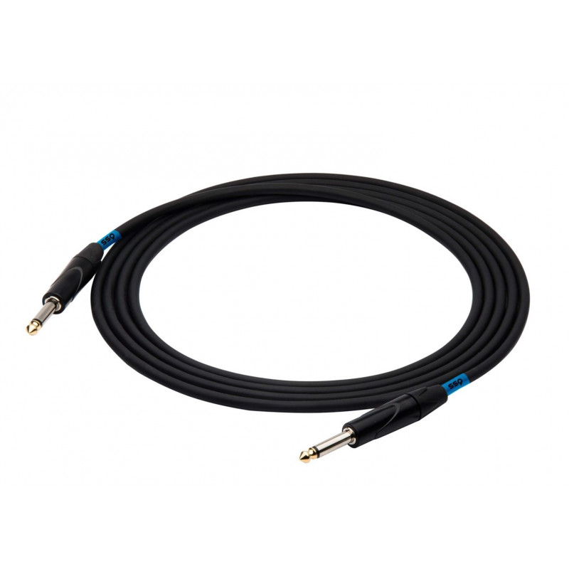 SSQ JMPJMP6 SS-1450 καλώδιο jack mono – jack mono, 6 m, μαύρο