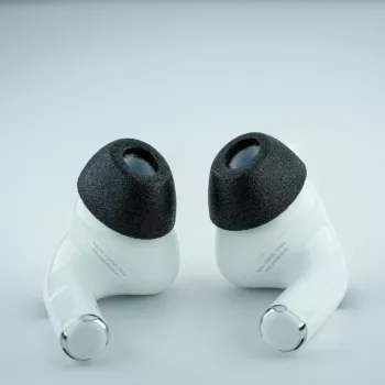 Comply MAX ωτοβύσματα για AirPods Pro, μαύρα, μέγεθος L
