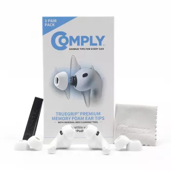 Comply ωτοβύσματα για Apple AirPods Pro 3, λευκά, μέγεθος L