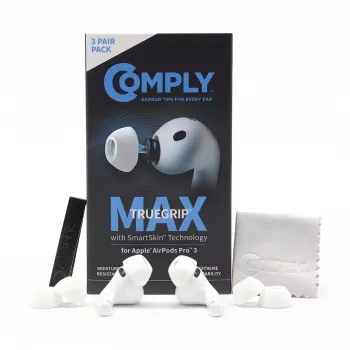 Comply MAX ωτοβύσματα για Apple AirPods Pro 3, λευκά, μέγεθος L