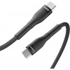 Veger CC03 καλώδιο USB-C σε USB-C, PD 48 V 5 A 240 W, 1,5 μ., μαύρο