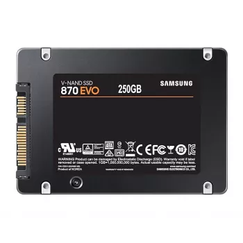 Samsung 870 EVO δίσκος SSD 250 GB, 2,5″, SATA, MZ-77E250BW