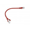Lanberg PCU6-10CC-0025-R καλώδιο δικτύου RJ45 Cat.6 U/UTP, 0,25 m, κόκκινο