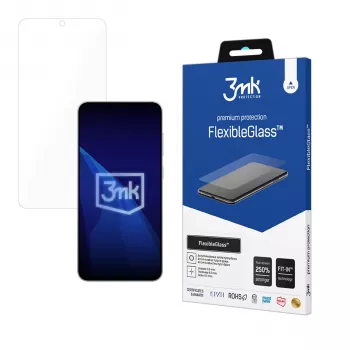 3mk FlexibleGlass υβριδικό γυαλί προστασίας οθόνης για Samsung S26 FE, διάφανο