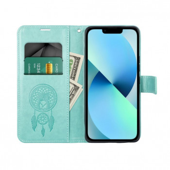 OEM θήκη flip Mezzo Book για Samsung S20 FE / S20 FE 5G, σχέδιο ονειροπαγίδα, πράσινη