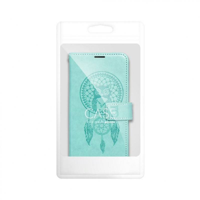 OEM θήκη flip Mezzo Book για Samsung S20 FE / S20 FE 5G, σχέδιο ονειροπαγίδα, πράσινη