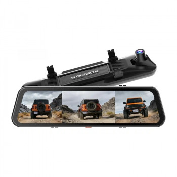 WOLFBOX G900TriPro Bumper κάμερα αυτοκινήτου, εμπρός 4K + πίσω 2,5K + προφυλακτήρα 1080p, Wi-Fi
