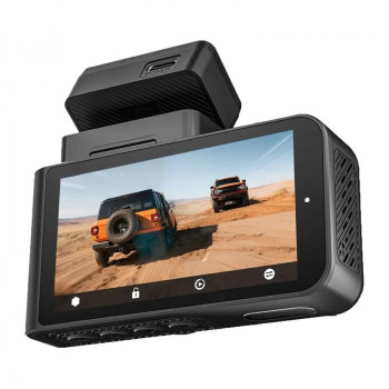 WOLFBOX X3 κάμερα αυτοκινήτου, εμπρός 2,5K + πίσω 1080p, Wi-Fi, 64 GB