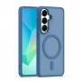 iLike Mag Matt θήκη για Samsung Galaxy A16 4G / A16 5G / A17 4G / A17 5G με μεγάλη οπή κάμερας, σκούρο μπλε
