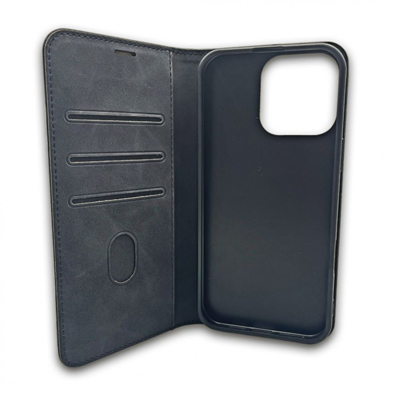 TFO Smart Suede θήκη για iPhone 17 Pro Max 6,9 / iPhone 18 Pro Max 6,9, μαύρη