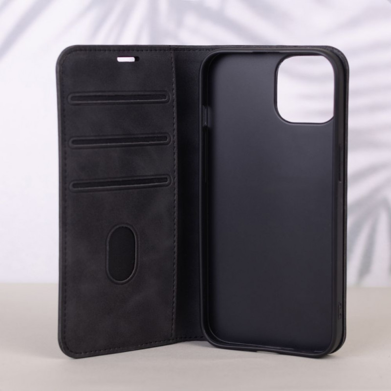 TFO Smart Suede θήκη για iPhone 17 Pro Max 6,9 / iPhone 18 Pro Max 6,9, μαύρη