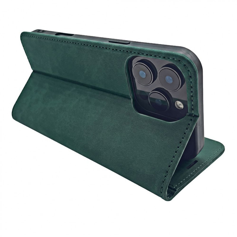 TFO Smart Suede θήκη για iPhone 17 Pro Max 6,9 / iPhone 18 Pro Max 6,9, πράσινη