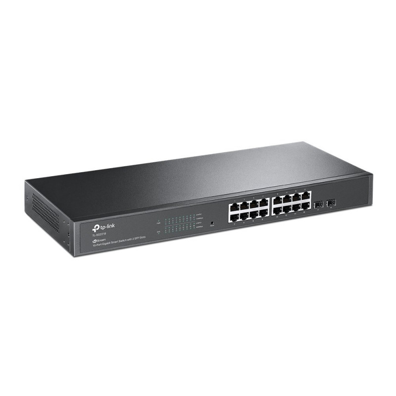 TP-Link JetStream TL-SG2218 διαχειριζόμενος διακόπτης δικτύου L2/L2+ Gigabit Ethernet, 1U, μαύρος