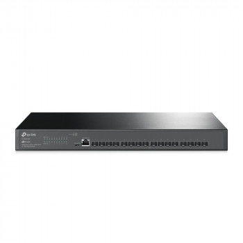 TP-Link JetStream TL-SX3016F διαχειριζόμενος διακόπτης δικτύου L2+/L3, μαύρος