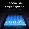 Ugreen PB550 φορητή μπαταρία, 20000 mAh, γκρι