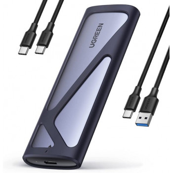 Ugreen CM400 90264 θήκη για SSD M.2, USB 3.2 Gen 2, γκρι